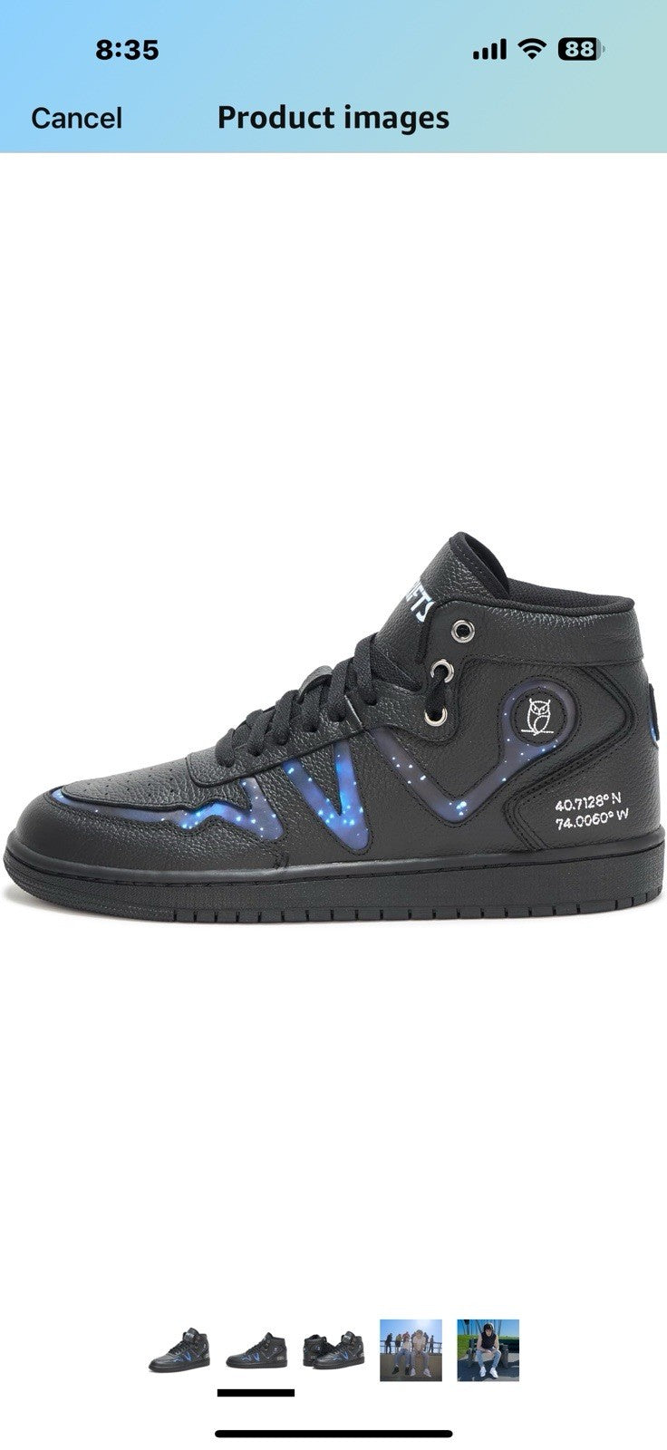 Drifts Unisex's Sneaker Size 7