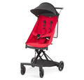 Evolur Roamer Ultra Light Umbrella Stroller in Red, Quick One-Hand Easy 