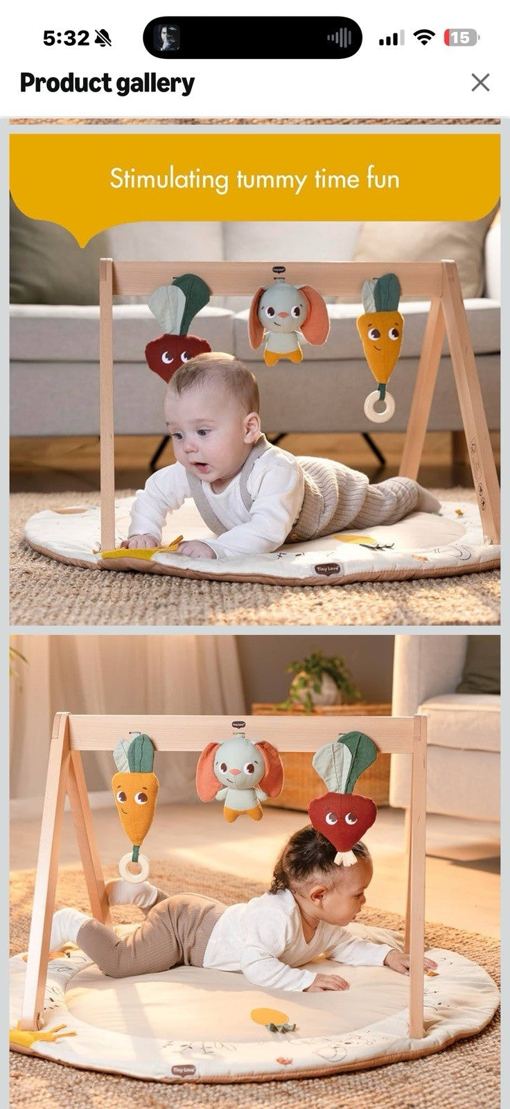 Tiny Love Gardens of Adventure, Luxe Developmental Gymi