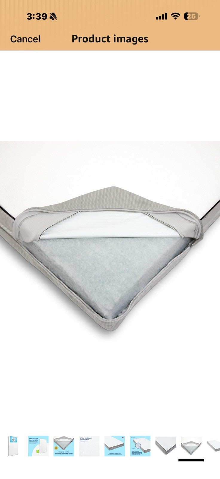 Graco Basics 5-Inch Crib & Toddler Mattress — Premium Ultra-Soft Crib