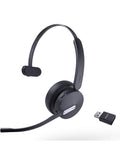 Yealink WH64 Hybrid with DECT Dongle, 492ft Range, 26 Talk Time Bluetooth