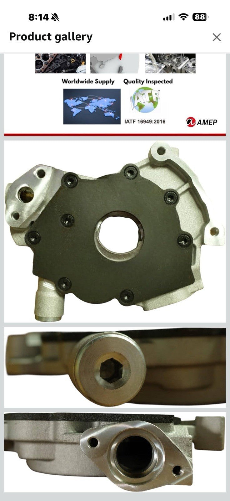 OEM Replacement Engine Oil Pump for Ford, Chrysler, Dodge, Jeep & Ram V8