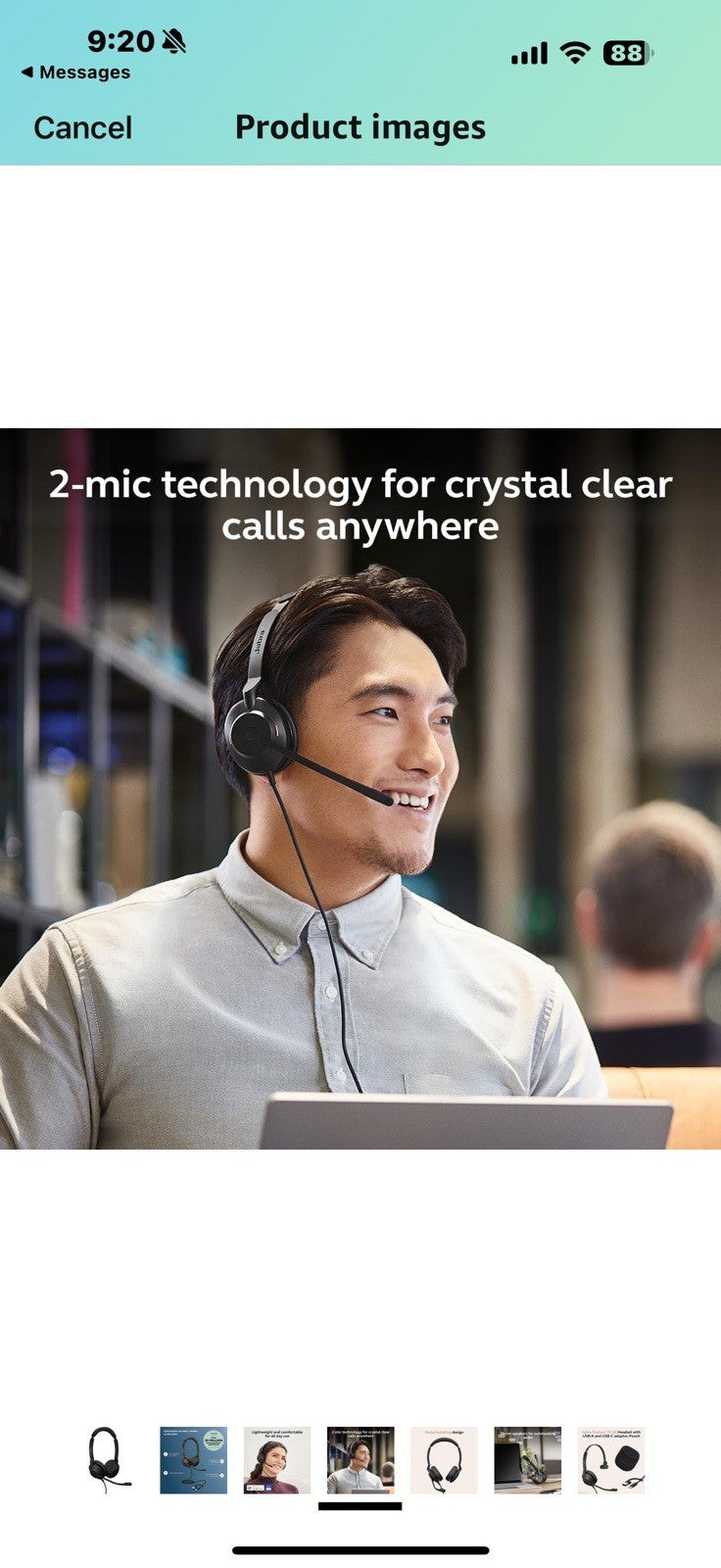 Jabra Evolve2 30 SE (2025 Version) Wired Dual-Ear Headset with Microphone