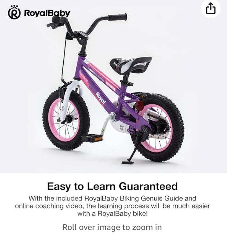 Royalbaby Kids Bike Toddlers 12