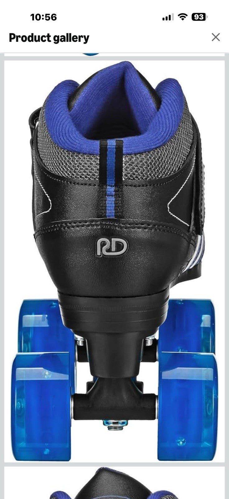 Roller Derby STR Six Men's Roller Skates with Lighted Wheels