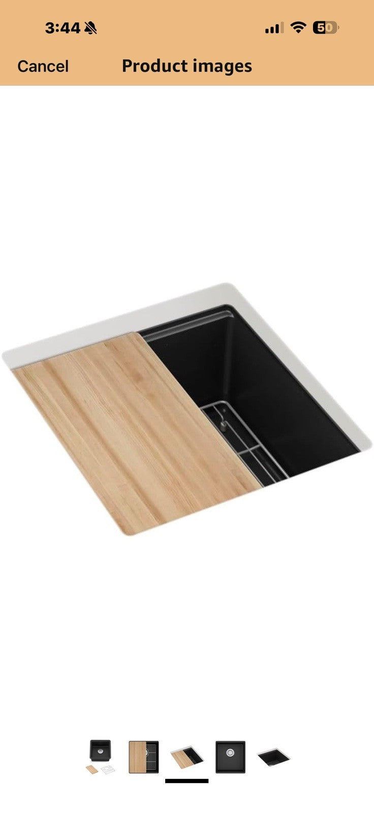 KOHLER Billings 18 in. Undermount Bar Sink With Accessories