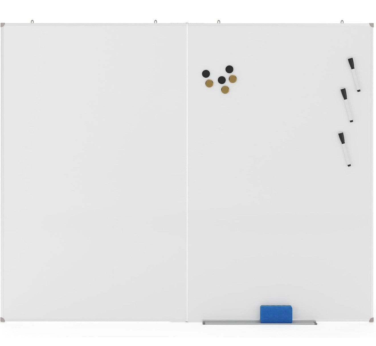 Flash Furniture Hercules Commercial Magnetic Dry Erase Board, Aluminum 
