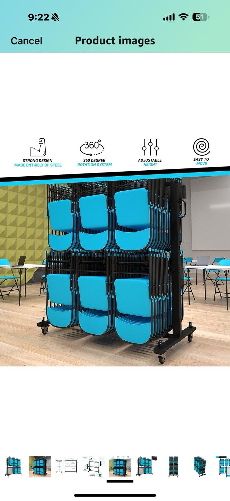 Mobile Cart Of Furniture Hawkins Heavy Duty Folding Table and Chairs