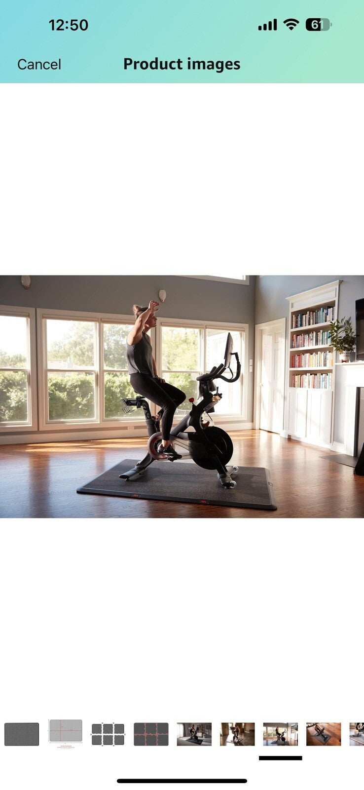 Anji Mountain MTX Foldable Gym Flooring for Home Gym Exercise and Yoga