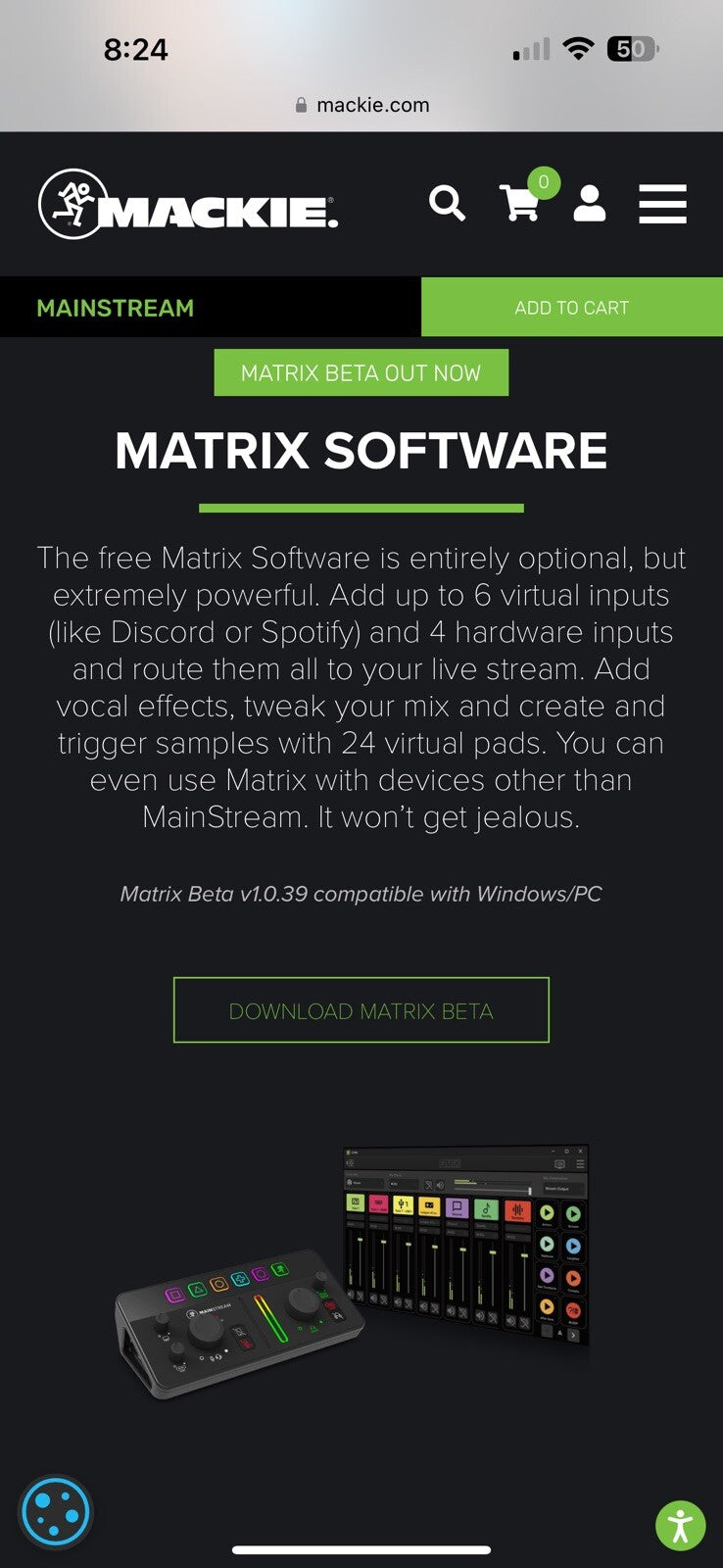 Mackie MainStream Complete Live Streaming and Video Capture
