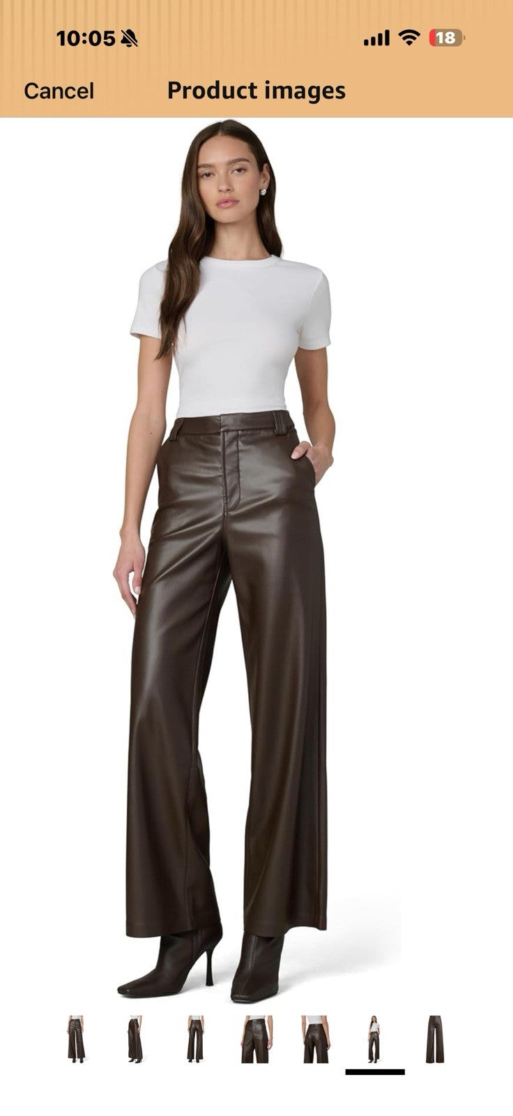 Joe's Women's The Mia Vegan Leather Trouser