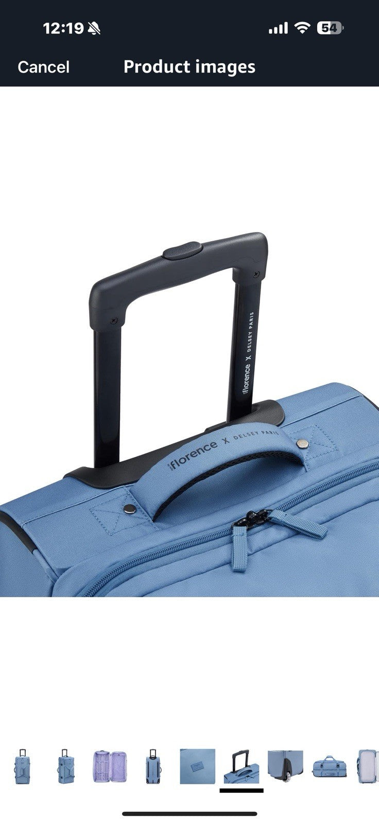 florence by mills Women's Two Wheel Rolling Travel Duffle Bag