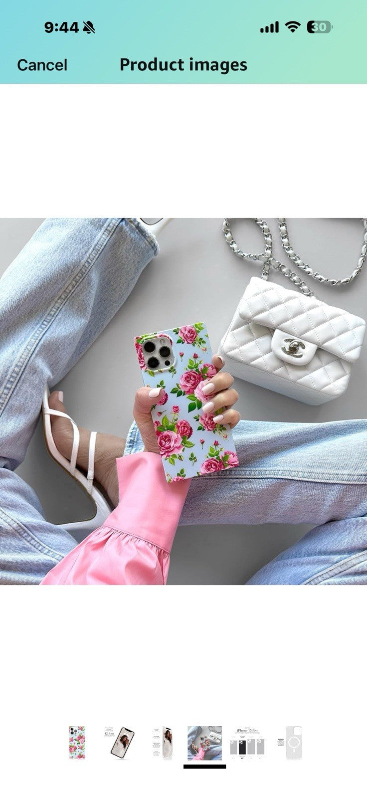 Flaunt Official Square Protective Case - Compatible with iPhone 15 Pro