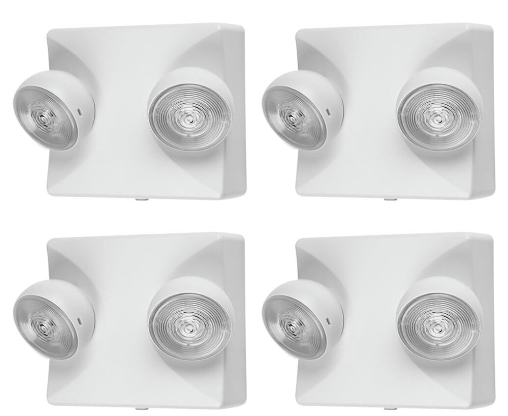 Sure-Lites All-Pro APELMINI-R 1.5 Watt Compact Emergency Light with 2 LED 4 Pack