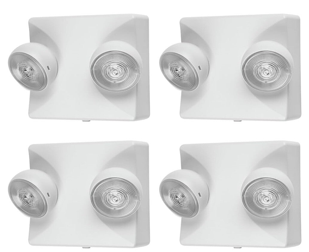 Sure-Lites All-Pro APELMINI-R 1.5 Watt Compact Emergency Light with 2 LED 4 Pack