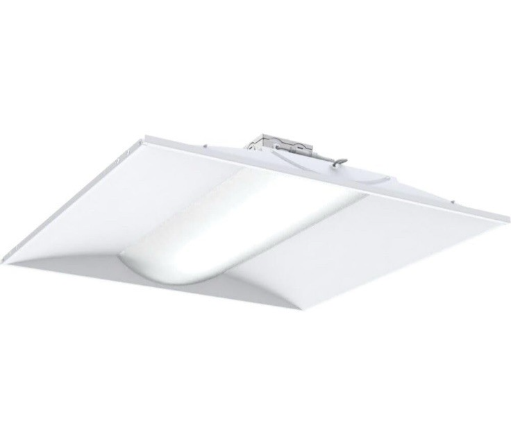 Lithonia Lighting 2 ft. x 2 ft. Stack Switch LED Lay-in Ceiling Light Fixture,