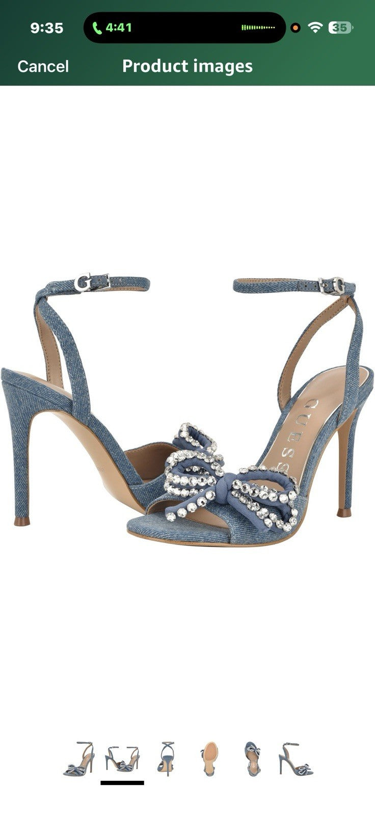 GUESS womens Charmin Size 8.5