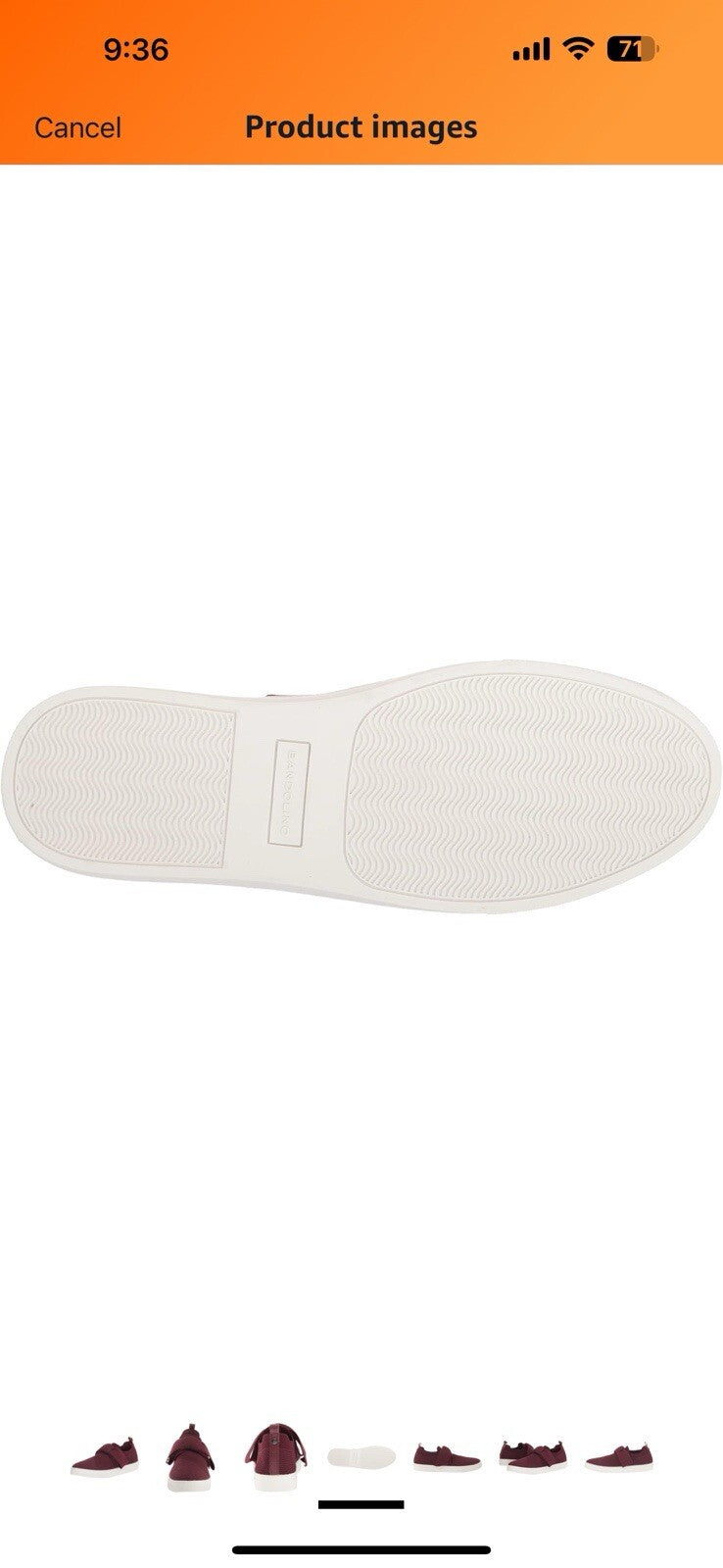 Bandolino Women's Bryce Sneaker Size 8.5