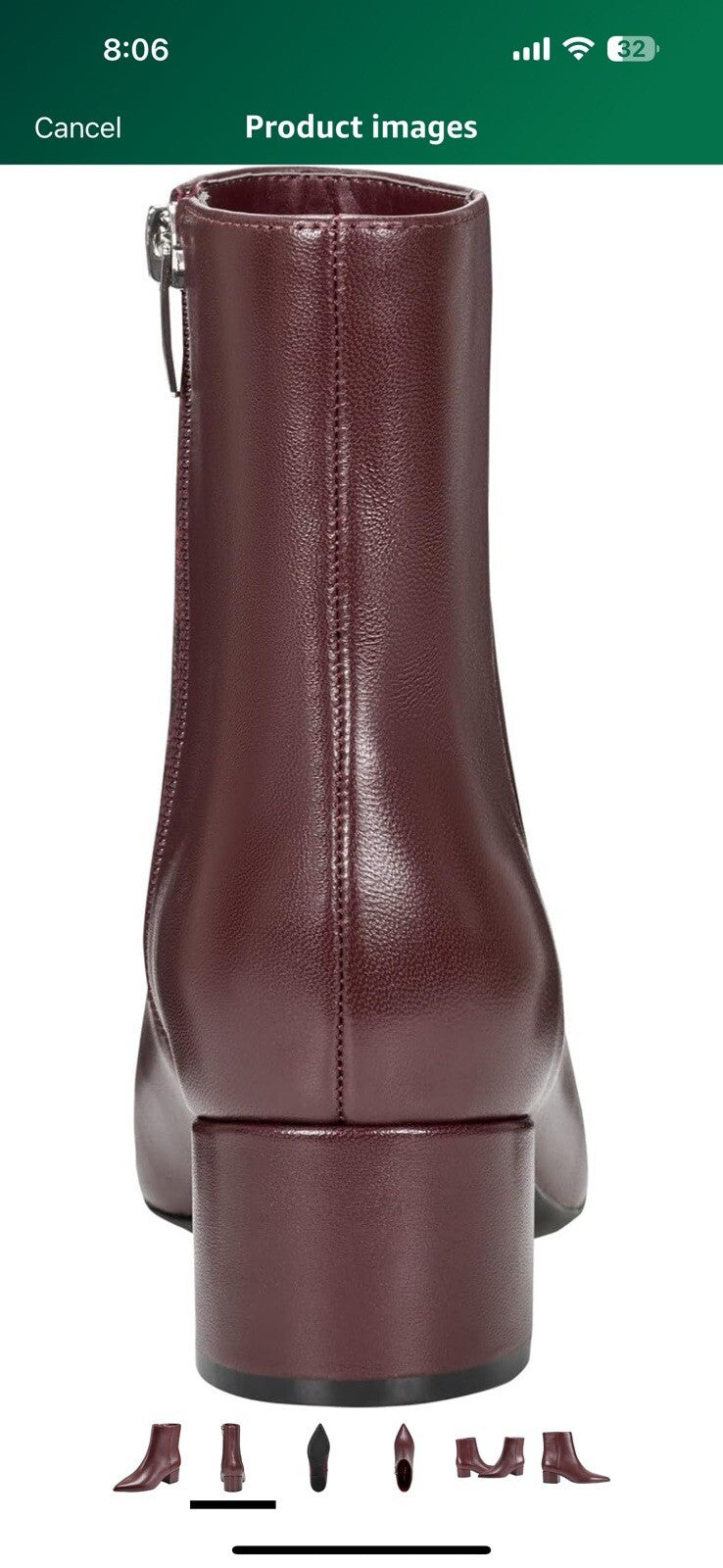 Marc Fisher Women's Gismo Ankle Boot Size 8 