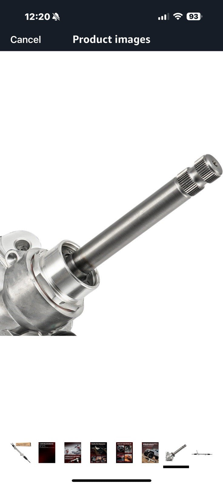 Torchbeam Electronic Power Steering Rack and Pinion Replacement for Hyundai 