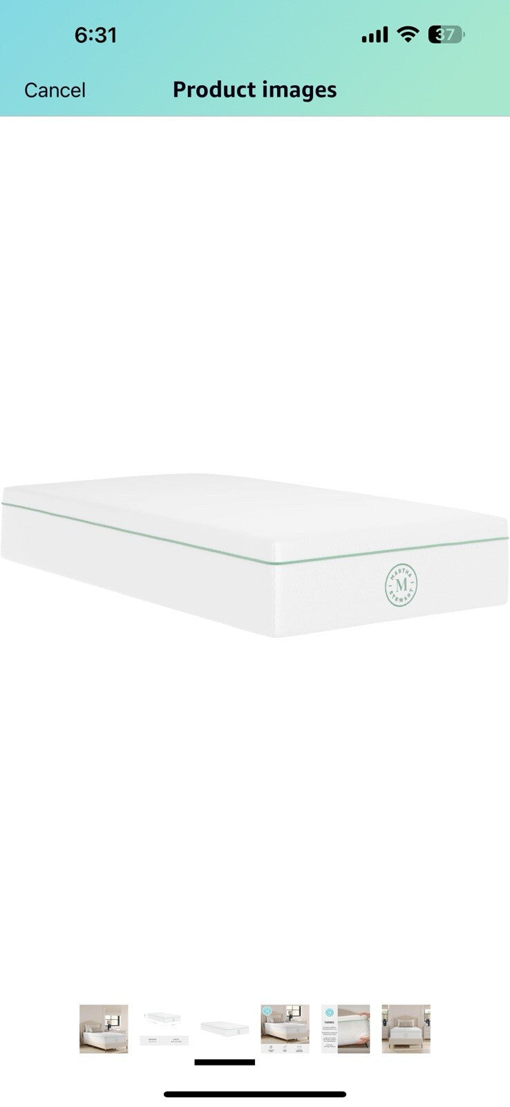 Martha Stewart SleepComplete Twin Mattress in a Box, Medium-Firm Triple-Action