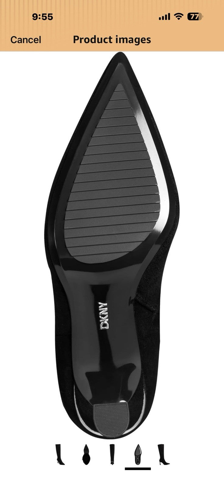 DKNY womens Cainon Tall Knee High Heeled Boot