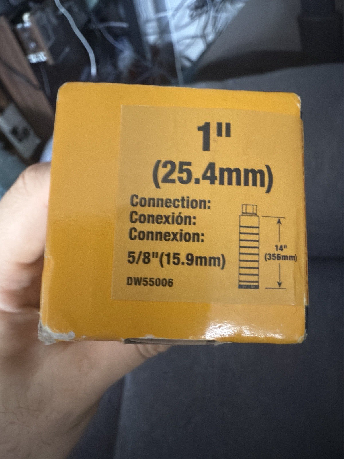 DEWALT 1" x 14" Diamond Core Bit (DW55006)