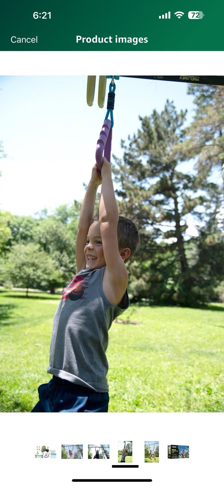 Trelines Ninja Warrior Obstacle Course for Kids, Most Attractive Lines 
