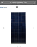 Sunforce 175 WATT, 12-VOLT CRYSTALLINE SOLAR PANEL