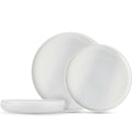 Eater x Zwiesel Fortessa Foss Stoneware, 12 Piece Dinnerware Set (Service for 4
