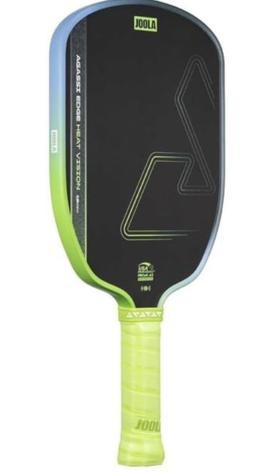 JOOLA Agassi Heat Vision 16mm Pickleball B0FW7YG7NC Charge Surge Green Agassi