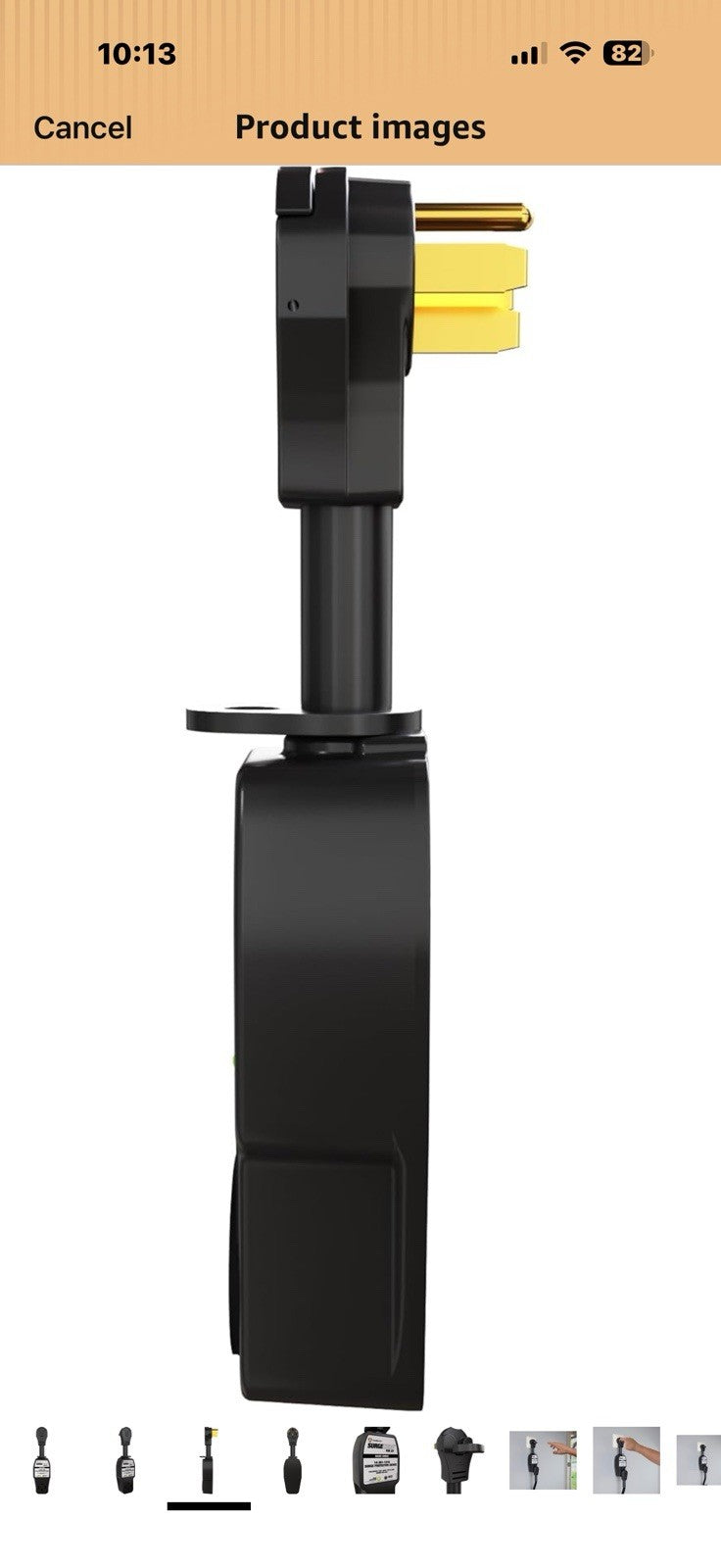 Southwire SurgeHero™ Indoor EV Surge Protector, 240V 50A Inline Surge