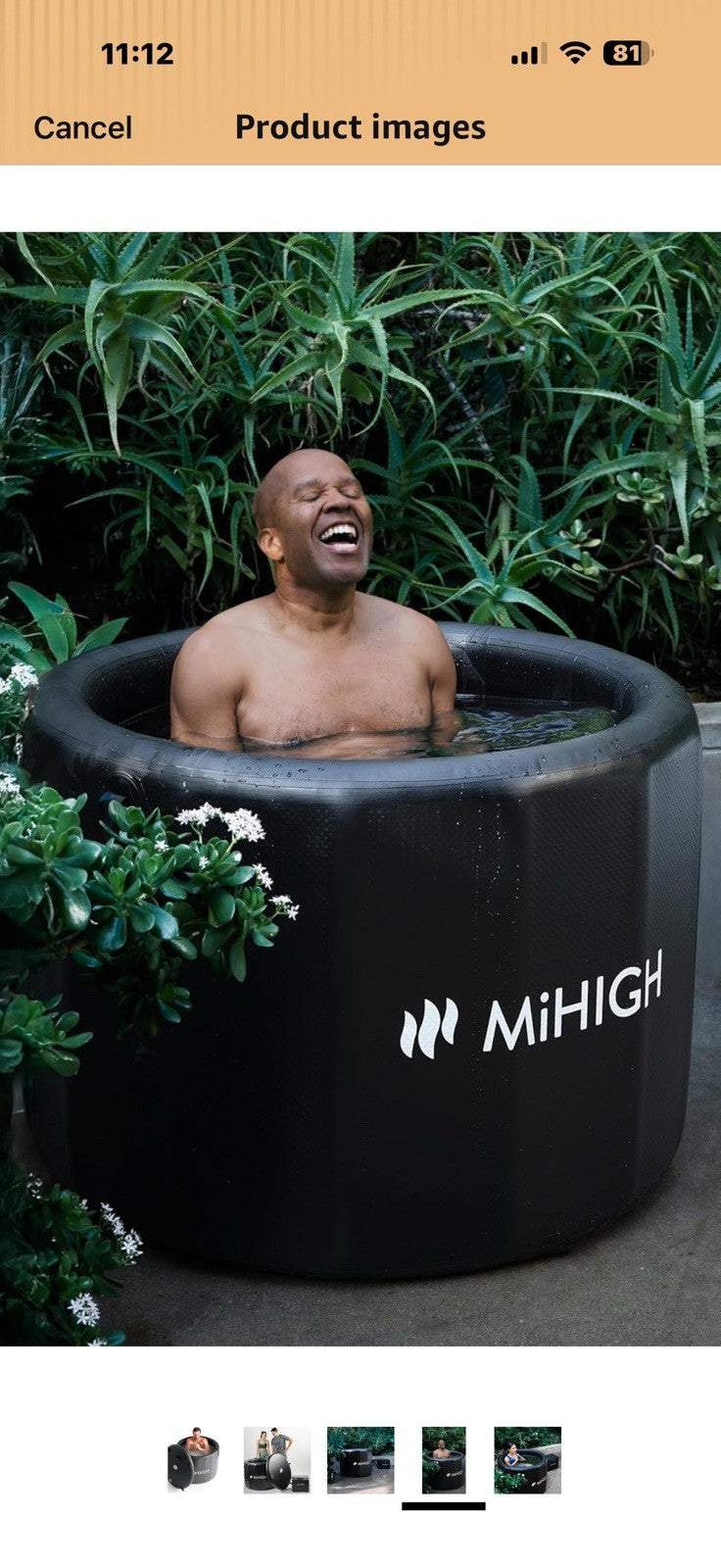 Cold Plunge Tub for Athletes – Freestanding Ice Bath for Recovery,