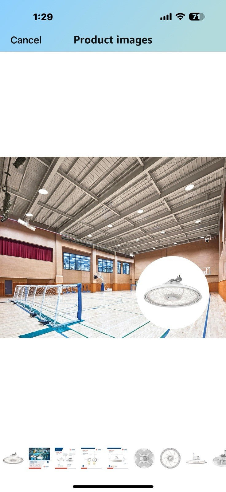 Lithonia Lighting REBL Round High Bay LED Light