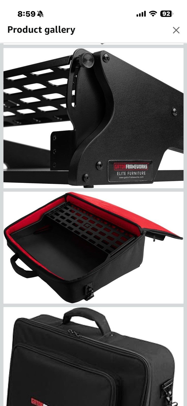 Gator Frameworks Elite Synth Oasis Series Keyboard Stand For 32-Key