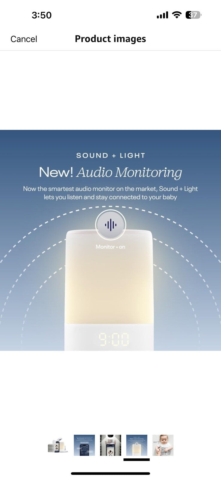 Nanit Superior Sleep Set - Includes Newborn Baby Essentials: Nanit Pro Camera 