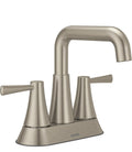 Moen Ronan Spot Resist Brushed Nickel Two-Handle 4 in. Centerset