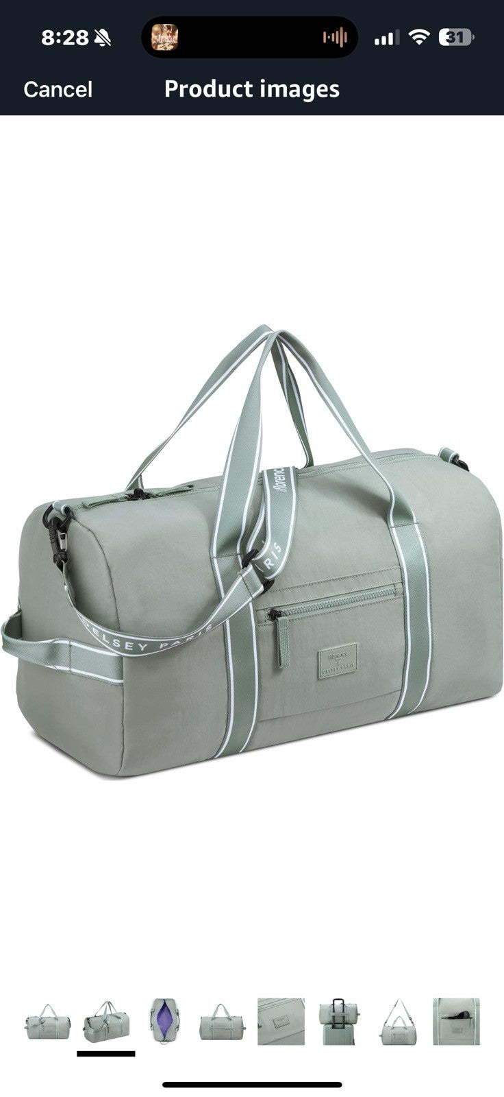 florence by mills Sweet Escape Carry-On Duffle Bag