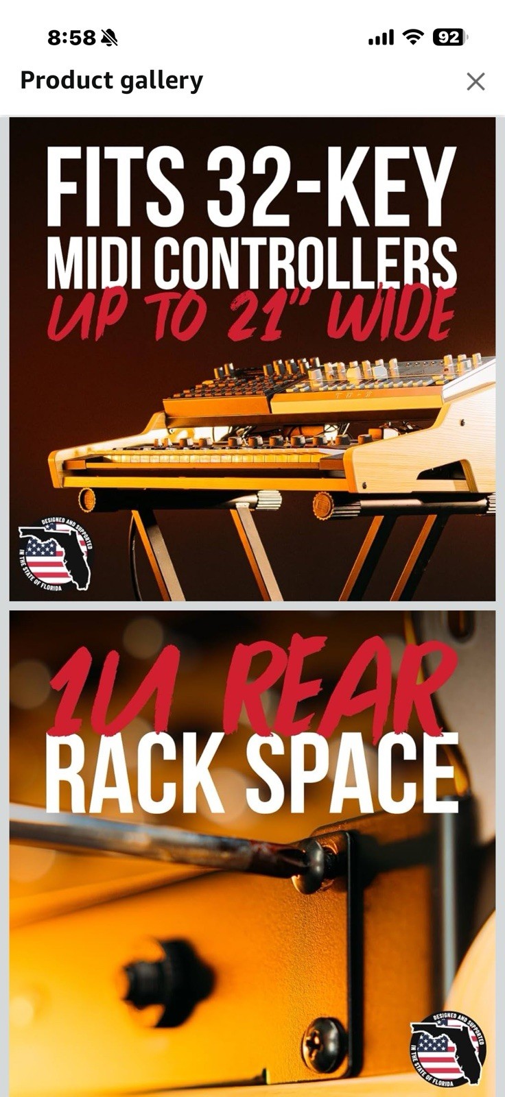 Gator Frameworks Elite Synth Oasis Series Keyboard Stand For 32-Key