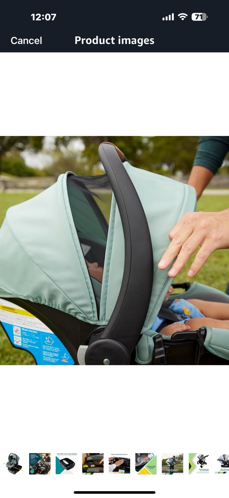 Safety 1st® onBoard™ Slide DLX Infant Car Seat w/SafetySlide™ Base, 