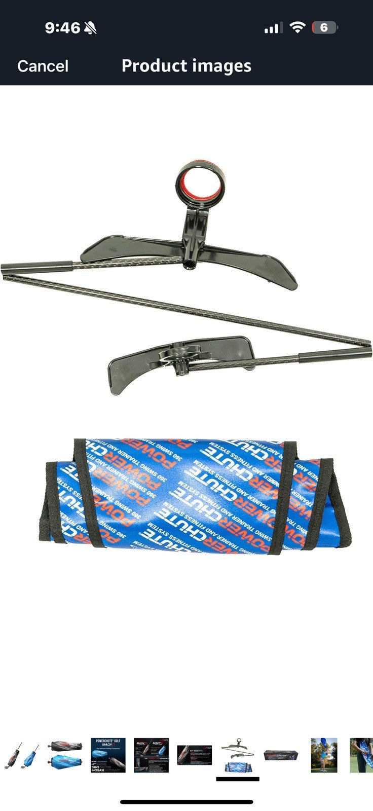 PowerPro Sports: Powerchute Mach II - Golf Swing Training Aid by David 