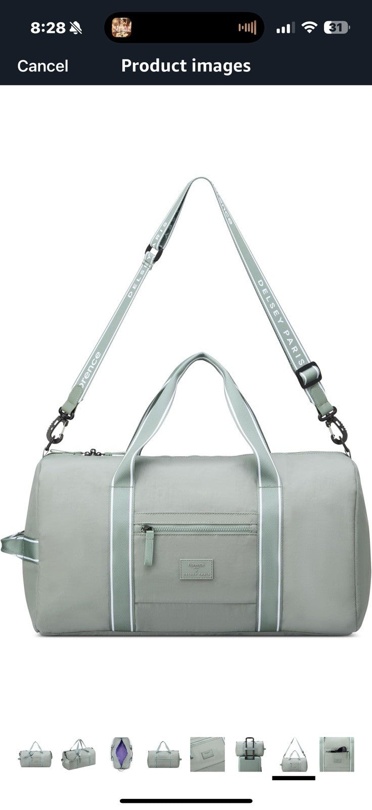 florence by mills Sweet Escape Carry-On Duffle Bag