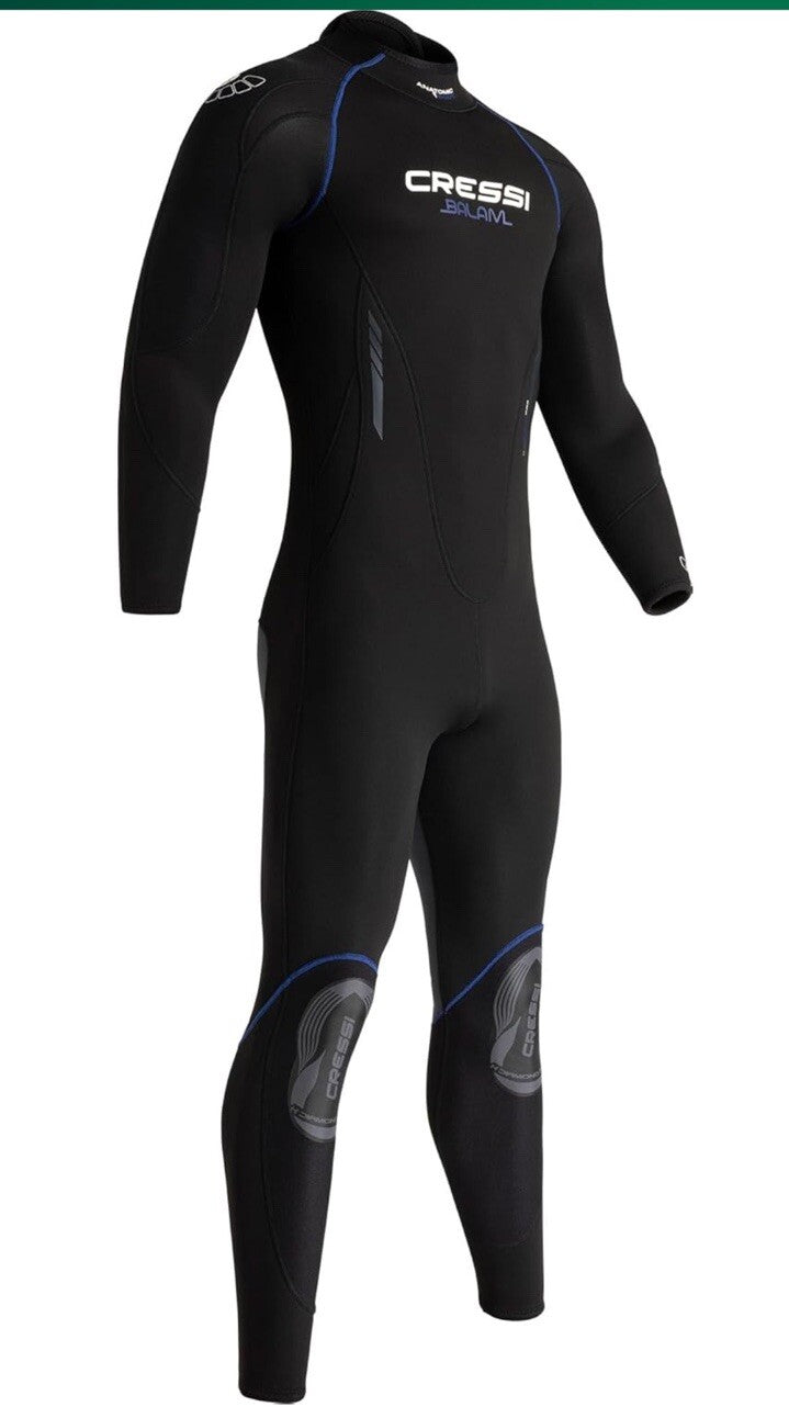 Cressi 2.5 mm Neoprene Wetsuit for Scuba Diving and Snorkeling in Temperate XL