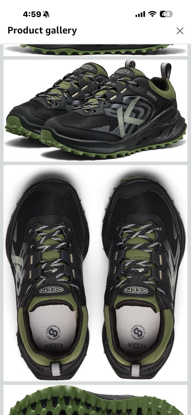 KEEN unisex child Zionic Low Height Waterproof All Terrain Easy 3 Big Kids 