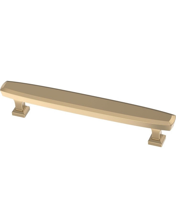 FRANKLIN BRASS Beveled (10-Pack) Cabinet Handles 5-1/16" Hole Center