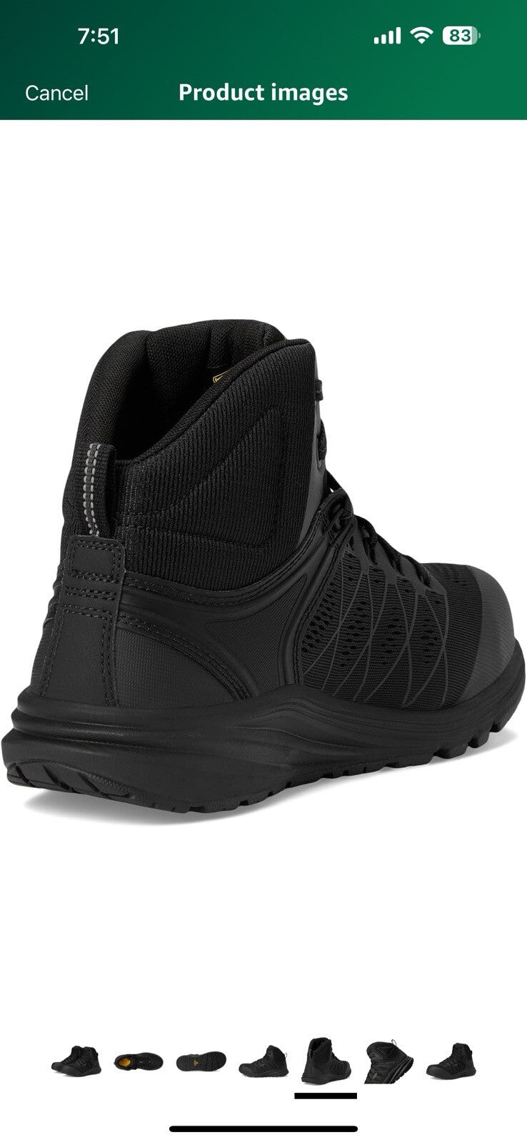 KEEN Utility Women's Vista Energy Mid Height Composite Toe ESD 7.5 Wide