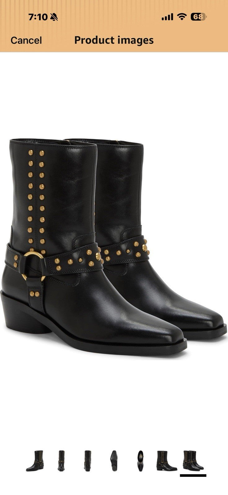Vince Camuto Women's Roista Motorcycle Boot Size 8.5