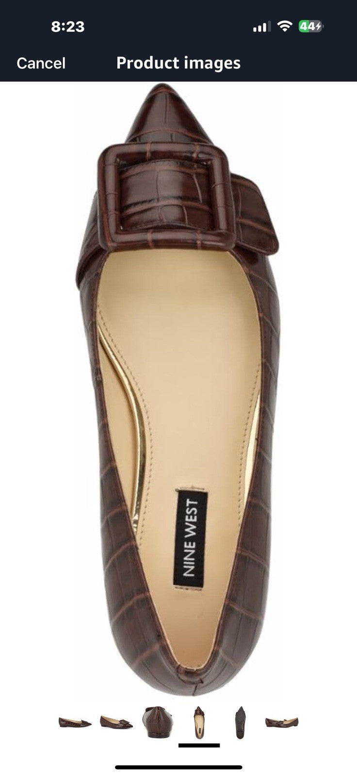 Nine West Women's Jesike Ballet Flat 9.5