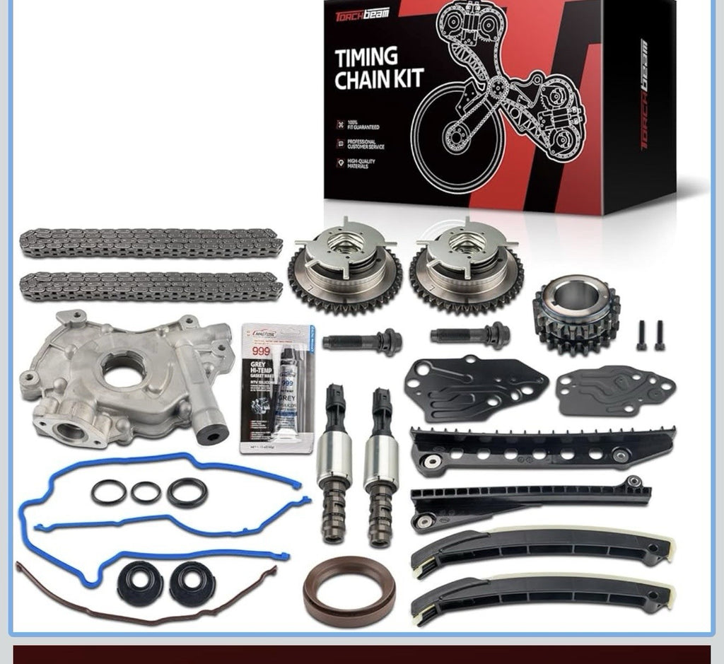 Torchbeam Engine Timing Chain Kit Compatible with Ford F-150 2005-2010,
