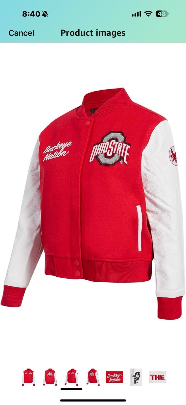 Womens College Classic Essentials Varsity Jacket 